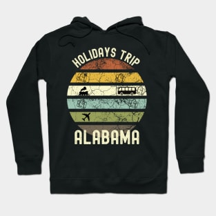 Holidays Trip To Alabama, Family Trip To Alabama, Road Trip to Alabama, Family Reunion in Alabama, Holidays in Alabama, Vacation in Alabama Hoodie